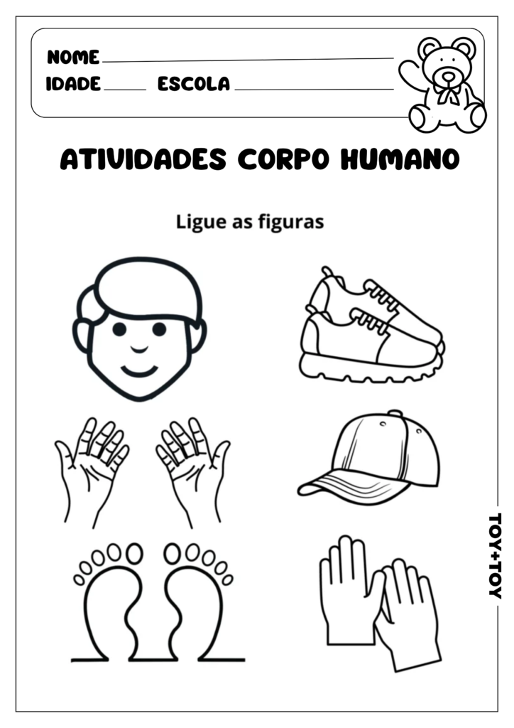 O CORPO HUMANO PARA CRIANÇAS