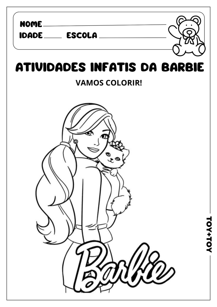 atividade barbie