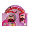 KIT REFEICAO MELAMINA JOANINHA 3PEÇAS