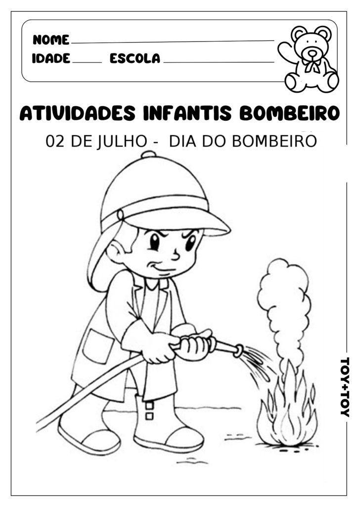 atividades bombeiro