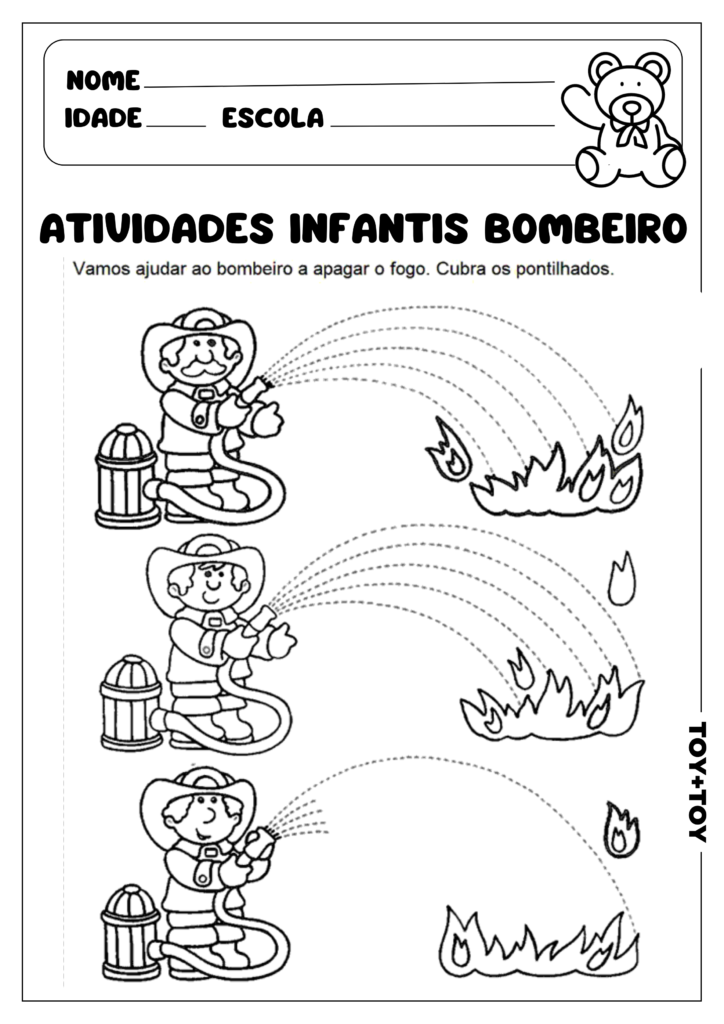 atividade bombeiro