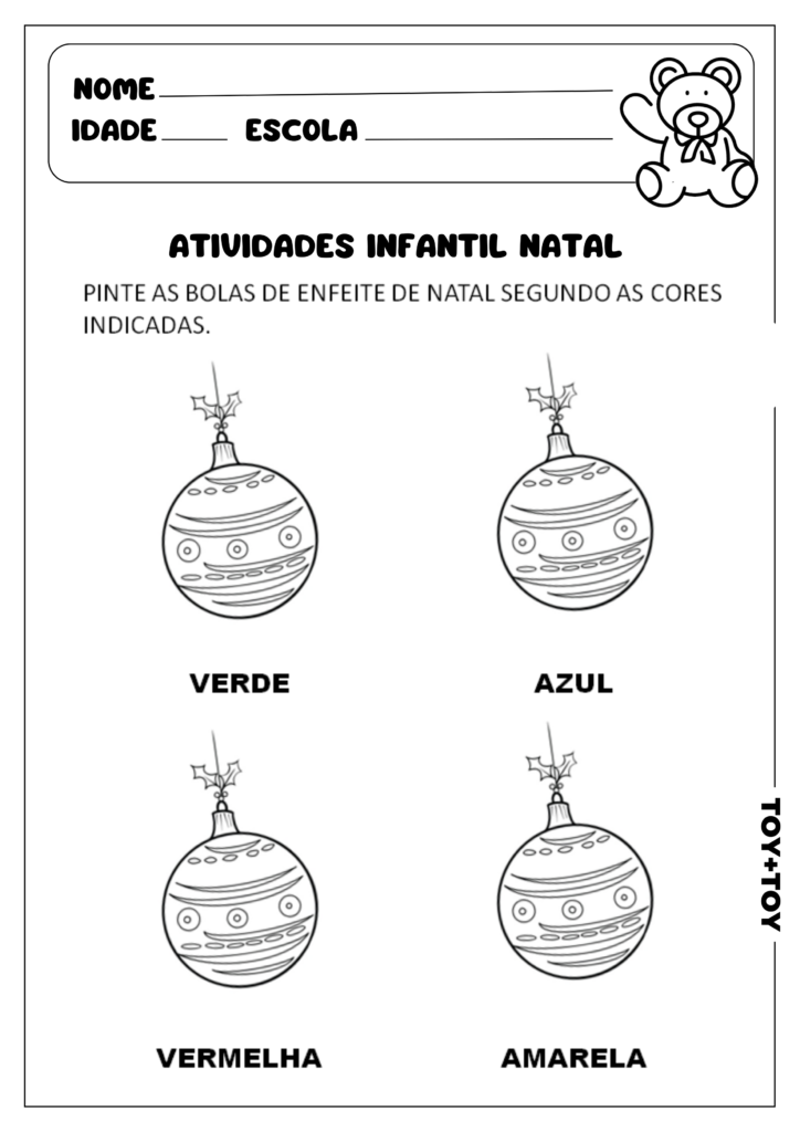 ATIVIDADES NATAL